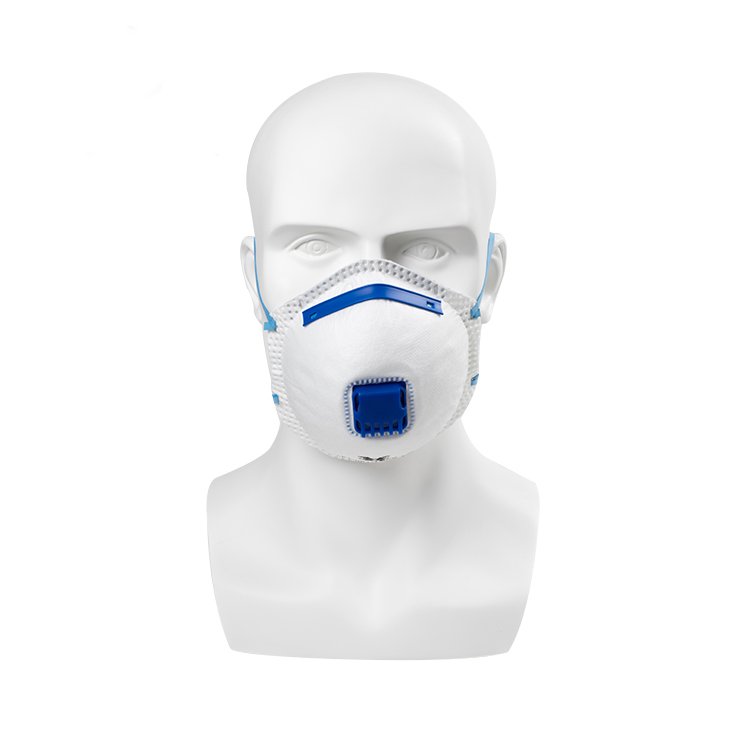 قناع الوجه لجهاز التنفس الصناعي FFP2 مع صمام