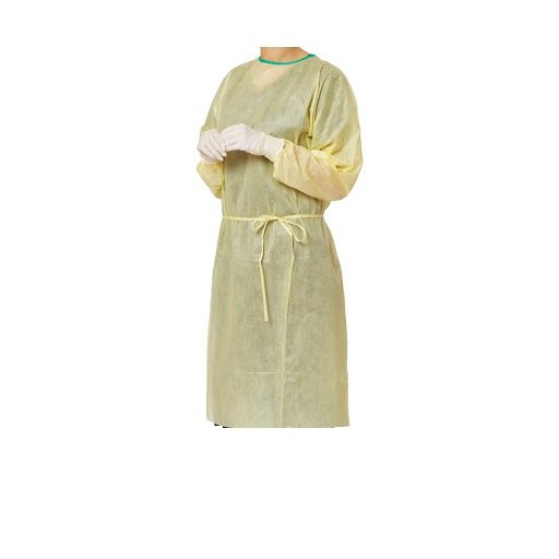 ثوب العزلة AAMI المستوى 2 ثوب طبي المقاومة الكيميائية للاستخدام في المستشفى