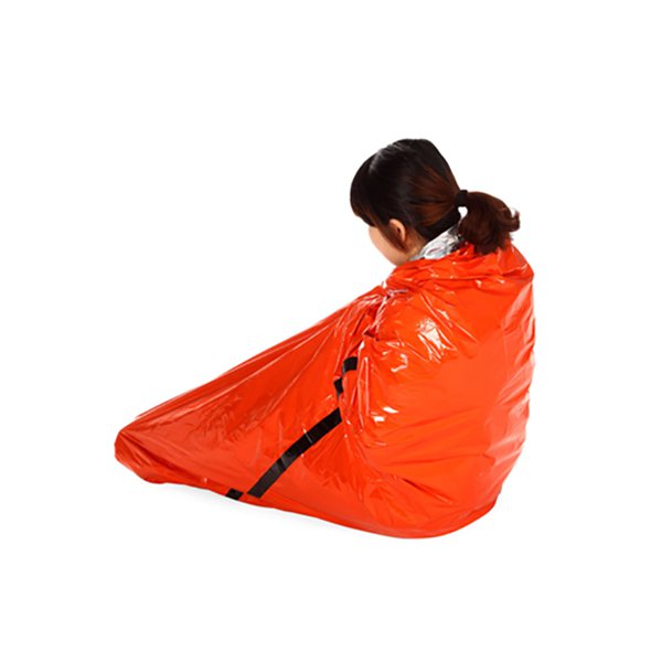 حقيبة النوم في حالات الطوارئ PET حقيبة النوم في الهواء الطلق البقاء على قيد الحياة في حالات الطوارئ الحرارية